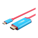 Кабель-адаптер CABLETIME USB-C — HDMI (2 м) - фото 4